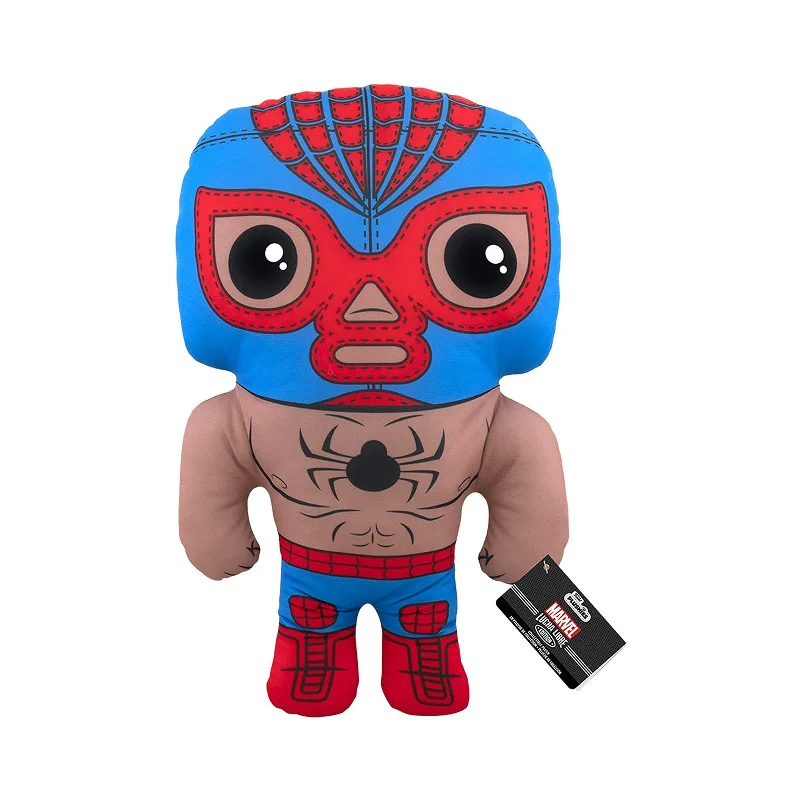 Cuddly and comforting plush charactersFunko Marvel Luchadores Spider-Man 17 Inch Plush Figure Cuddly and comforting plush charactersFunko Marvel Luchadores Spider-Man 17 Inch Plush Figure