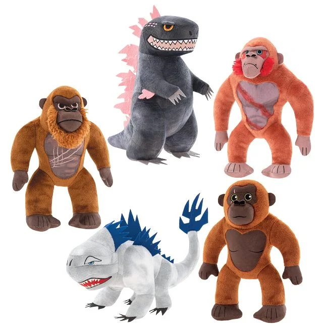 Fluffy and warm toy companionsGodzilla X Kong Asst 8"-9" (Small) ($5.40/EA DELIVERED) Fluffy and warm toy companionsGodzilla X Kong Asst 8"-9" (Small) ($5.40/EA DELIVERED)