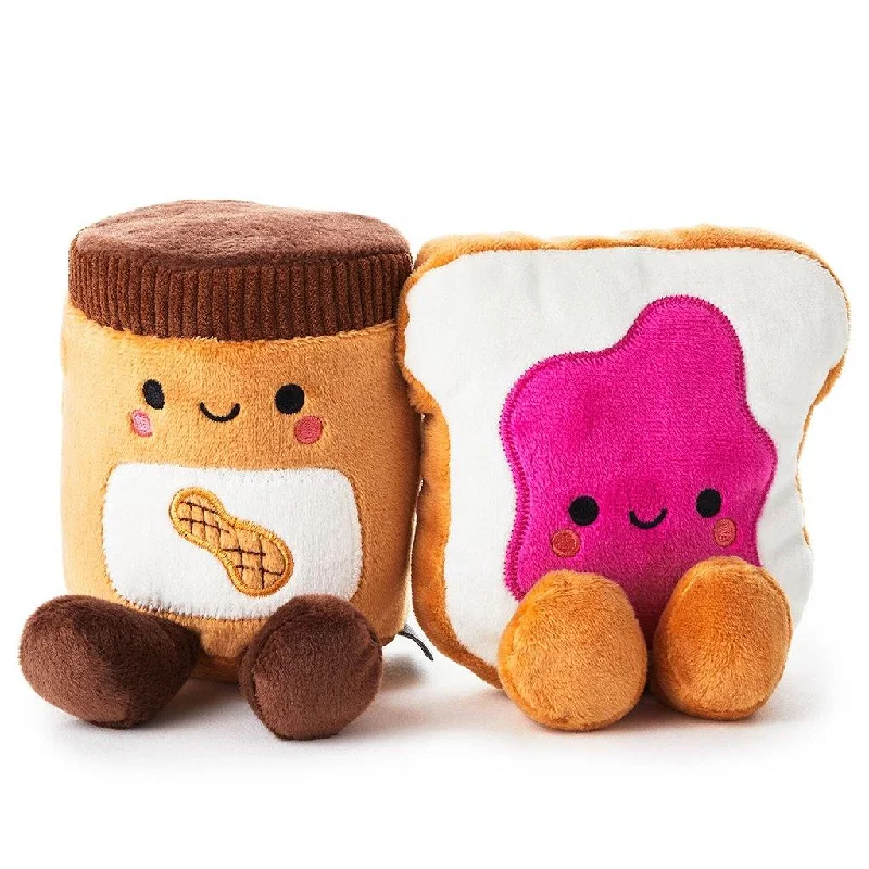 Friendly and approachable plush friendsHallmark : Better Together Peanut Butter and Jelly Magnetic Plush, 5" Friendly and approachable plush friendsHallmark : Better Together Peanut Butter and Jelly Magnetic Plush, 5"