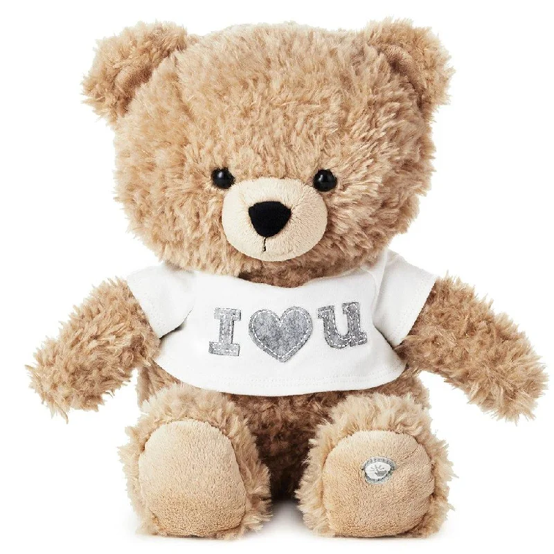 Cheerful and happy stuffed figuresHallmark : I Love You Bear Singing Stuffed Animal With Motion, 11" Cheerful and happy stuffed figuresHallmark : I Love You Bear Singing Stuffed Animal With Motion, 11"