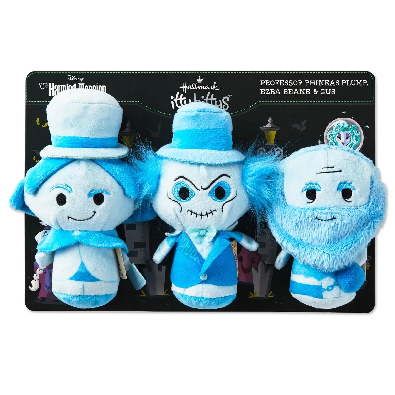 Endearing and lovable stuffed toysHallmark : itty bittys® Disney The Haunted Mansion Ghosts Glow-in-the-Dark Plush, Set of 3 Endearing and lovable stuffed toysHallmark : itty bittys® Disney The Haunted Mansion Ghosts Glow-in-the-Dark Plush, Set of 3