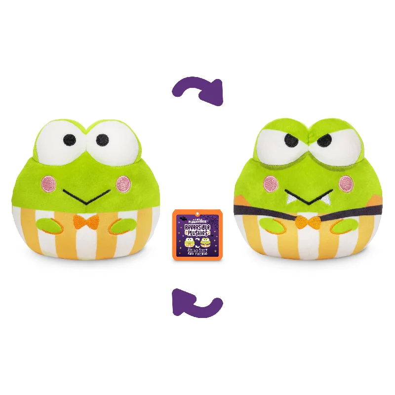 Endearing and lovable stuffed toysHalloween Keroppi 4" Reversible Plushie
