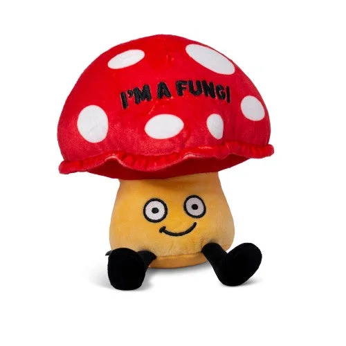 Huggable and cozy plush toys“I’m A Fungi” – Mushroom Plush