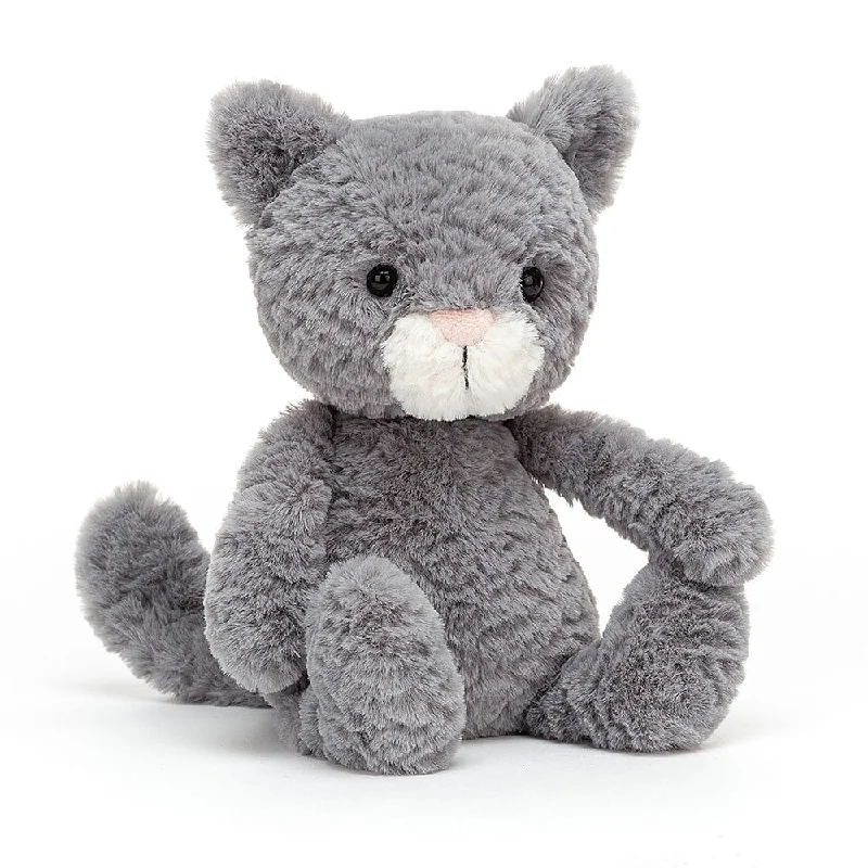 Cuddly and endearing Jellycat timeless appealJELLYCAT TUMBLETUFT KITTEN H20 X W9 CM