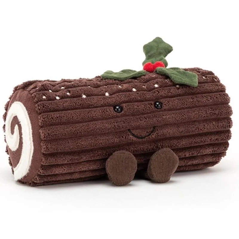 Fluffy and charming Jellycat itemsJellycat Amuseable Christmas Roulade 21 cm