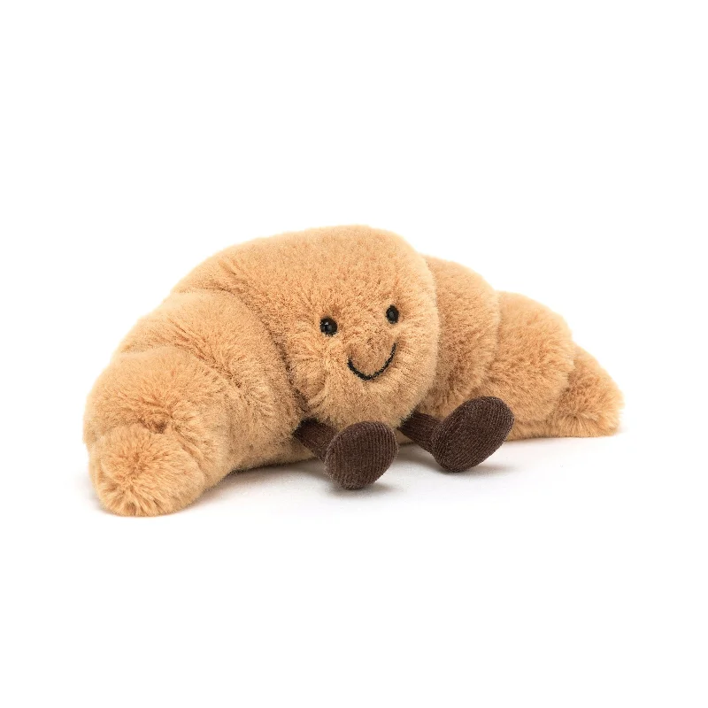 Cuddly and endearing Jellycat timeless appealJELLYCAT AMUSEABLE CROISSANT SMALL BEIGE L10XW20XH7 CM Cuddly and endearing Jellycat timeless appealJELLYCAT AMUSEABLE CROISSANT SMALL BEIGE L10XW20XH7 CM