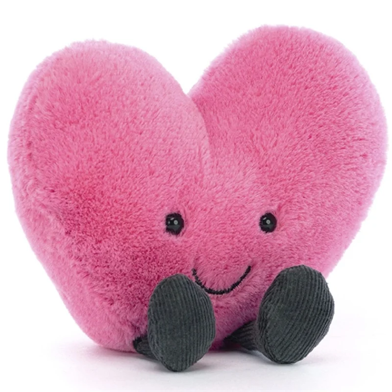 Cuddly and snuggly Jellycat snuggle partnersJellycat Amuseable Heart Pink 11 cm