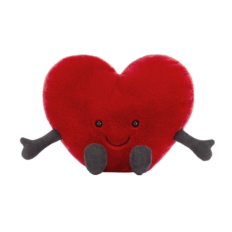 Huggable and sweet Jellycat all-around favoritesAmuseable Red Heart Soft Toy | Large Huggable and sweet Jellycat all-around favoritesAmuseable Red Heart Soft Toy | Large