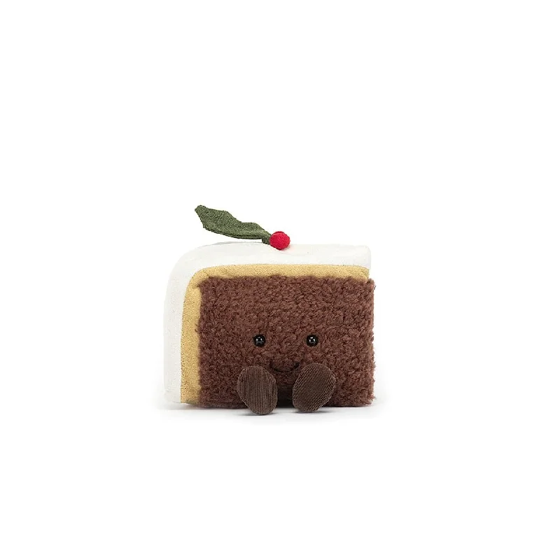 Adorable and snuggly Jellycat toysJELLYCAT AMUSEABLE SLICE OF CHRISTMAS CAKE MULTI-COLOR 8X12X10 CM Adorable and snuggly Jellycat toysJELLYCAT AMUSEABLE SLICE OF CHRISTMAS CAKE MULTI-COLOR 8X12X10 CM