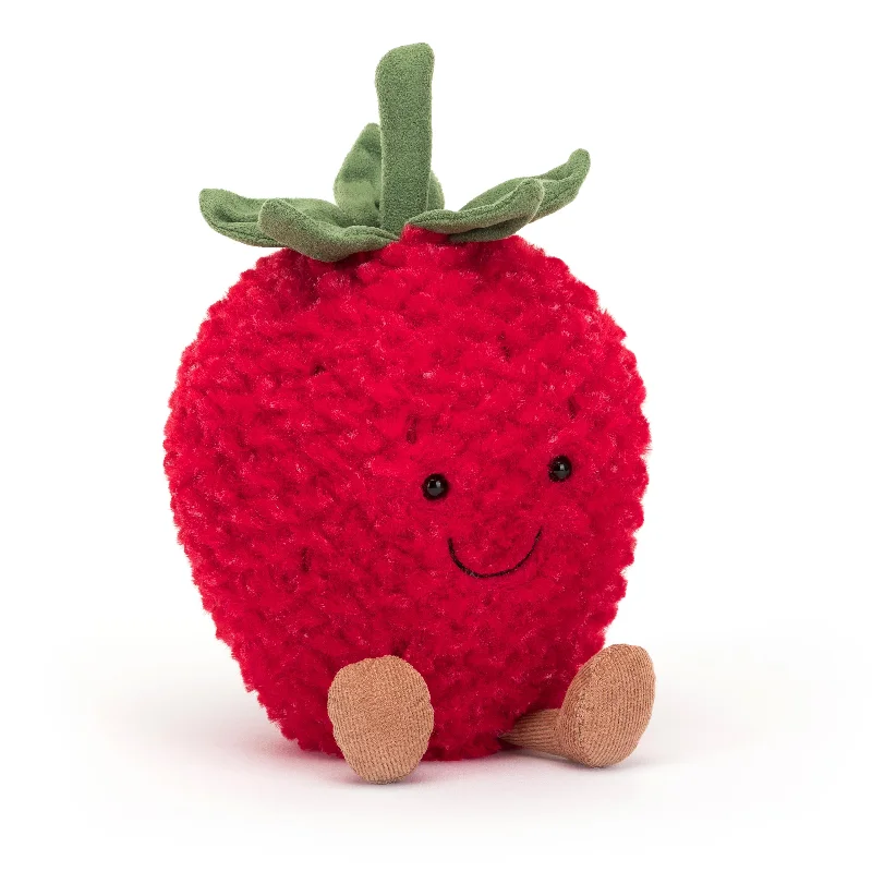 Adorable and snuggly Jellycat toysJELLYCAT AMUSEABLE STRAWBERRY RED 9X13X23CM