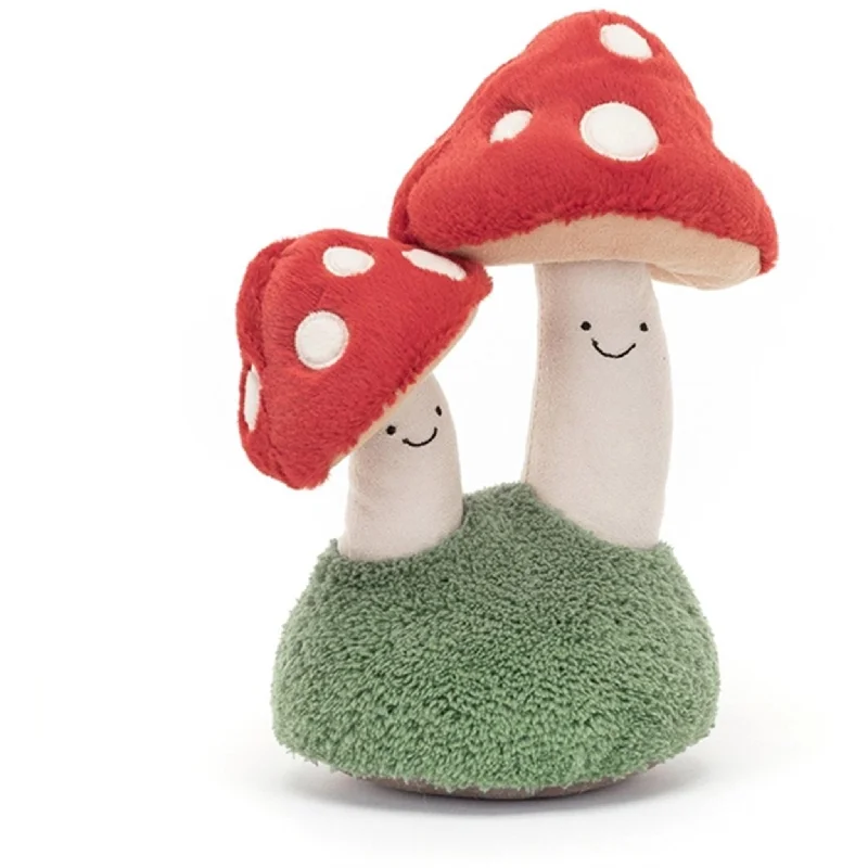 Huggable and charming Jellycat beloved by all ages.Jellycat Amuseable Toadstool 25 cm