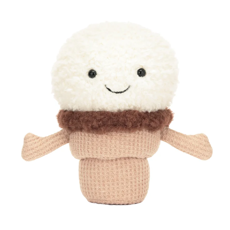 Cozy and gentle Jellycat attention to detailAmuseables Ice Cream Cone Soft Toy