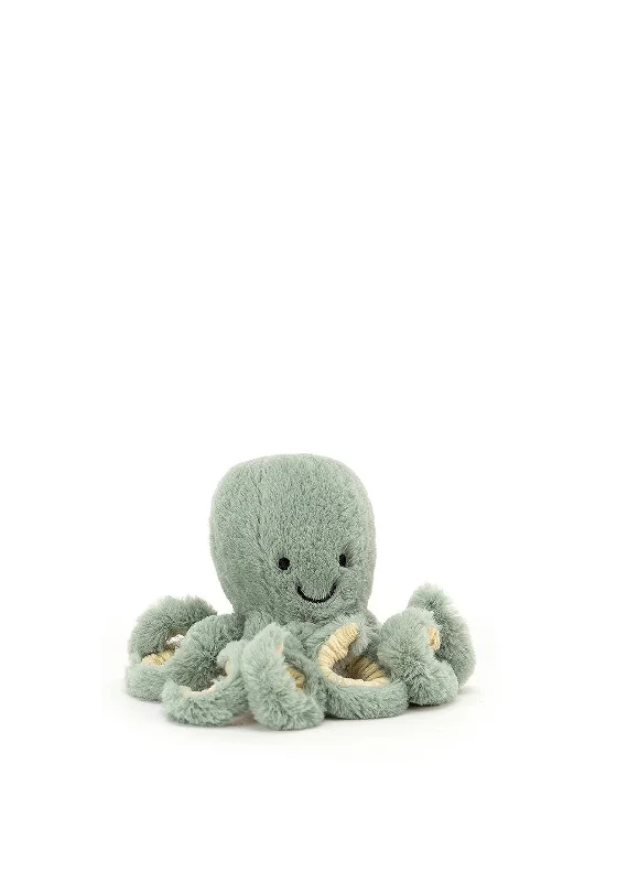 Adorable and plush Jellycat emotional support friendsJellycat Baby Oyssey Octopus, Green Adorable and plush Jellycat emotional support friendsJellycat Baby Oyssey Octopus, Green