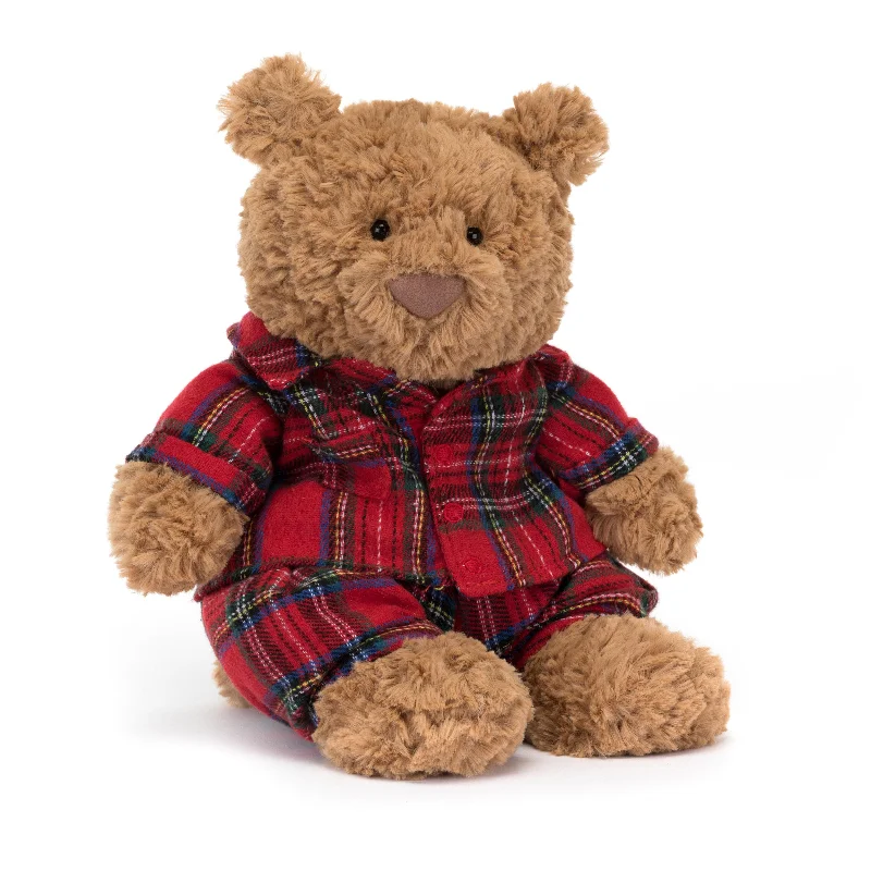 Adorable and snuggly Jellycat toysJELLYCAT BARTHOLOMEW BEAR BEDTIME BROWN 8X12X26 CM Adorable and snuggly Jellycat toysJELLYCAT BARTHOLOMEW BEAR BEDTIME BROWN 8X12X26 CM