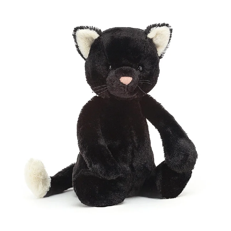 Cuddly and snuggly Jellycat snuggle partnersJELLYCAT BASHFUL BLACK KITTEN ORIGINAL (MED) BLACK 9X12X31 CM Cuddly and snuggly Jellycat snuggle partnersJELLYCAT BASHFUL BLACK KITTEN ORIGINAL (MED) BLACK 9X12X31 CM