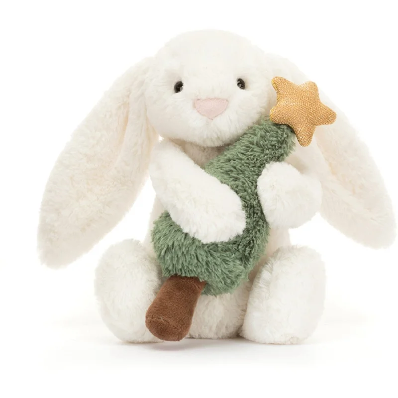 Cuddly and delightful Jellycat naptime buddiesJellycat Bashful Kanin Med Juletræ 18 cm Cuddly and delightful Jellycat naptime buddiesJellycat Bashful Kanin Med Juletræ 18 cm