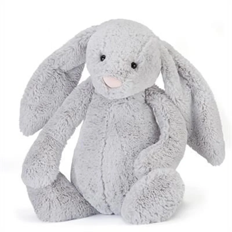 Adorable and snuggly Jellycat toysJellycat Bashful Kanin Silver 51 cm