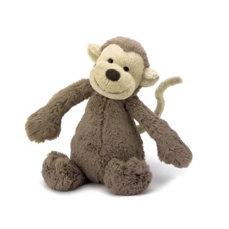 Cozy and gentle Jellycat attention to detailJellycat Bashful Monkey Big 31 cm BAS3MK Cozy and gentle Jellycat attention to detailJellycat Bashful Monkey Big 31 cm BAS3MK
