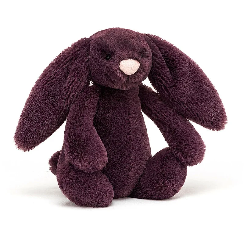 Plush and comforting Jellycat figuresJELLYCAT BASHFUL PLUM BUNNY LITTLE (SMALL) PURPLE 8X9X18 CM Plush and comforting Jellycat figuresJELLYCAT BASHFUL PLUM BUNNY LITTLE (SMALL) PURPLE 8X9X18 CM