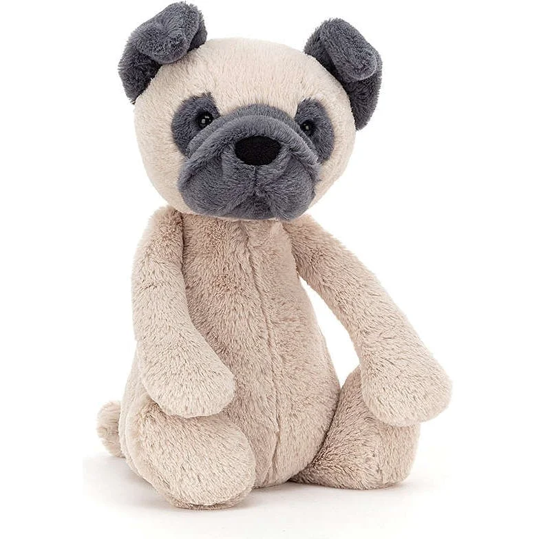 Fluffy and warm toy companionsJellycat Bashful Pug Medium