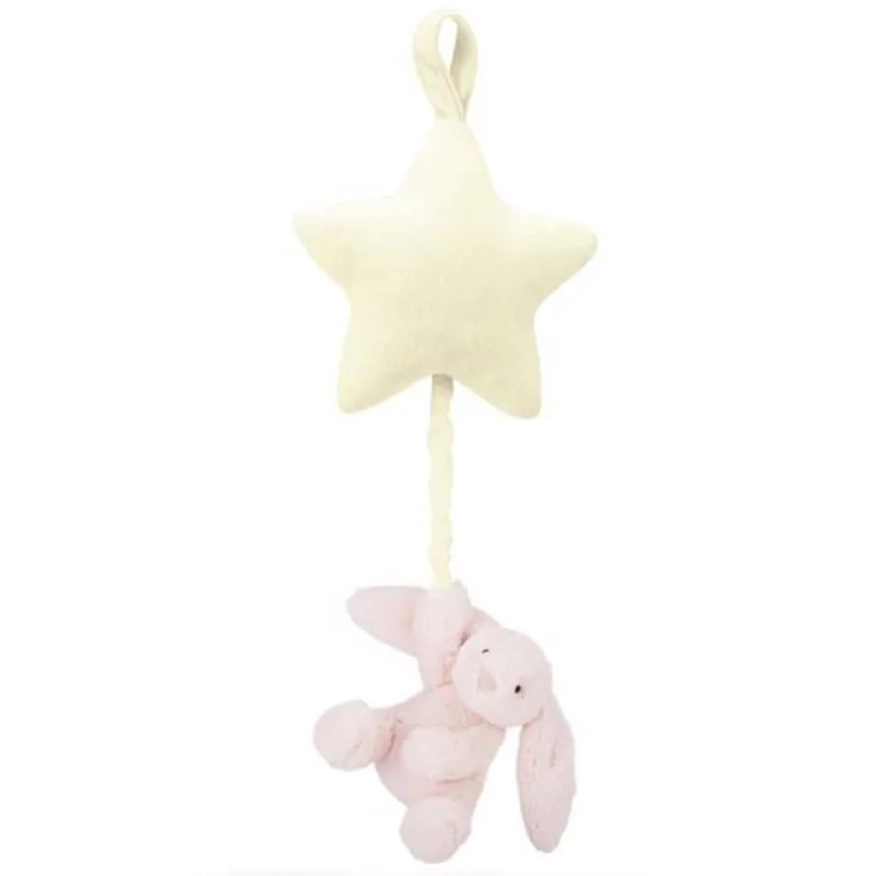 Cuddly and lovely Jellycat animalsJellycat Bashful Rabbit Pink Musical Pull BAMS4BP