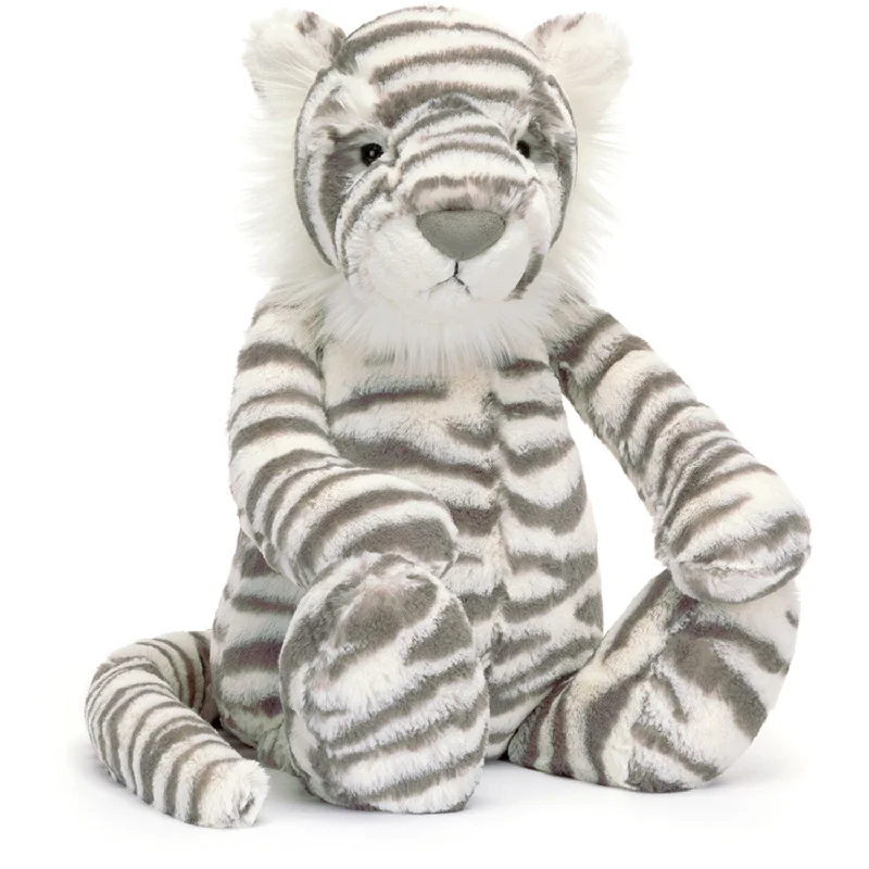 Huggable and charming Jellycat beloved by all ages.Jellycat Bashful Sacha Snow Tiger 51 cm Huggable and charming Jellycat beloved by all ages.Jellycat Bashful Sacha Snow Tiger 51 cm