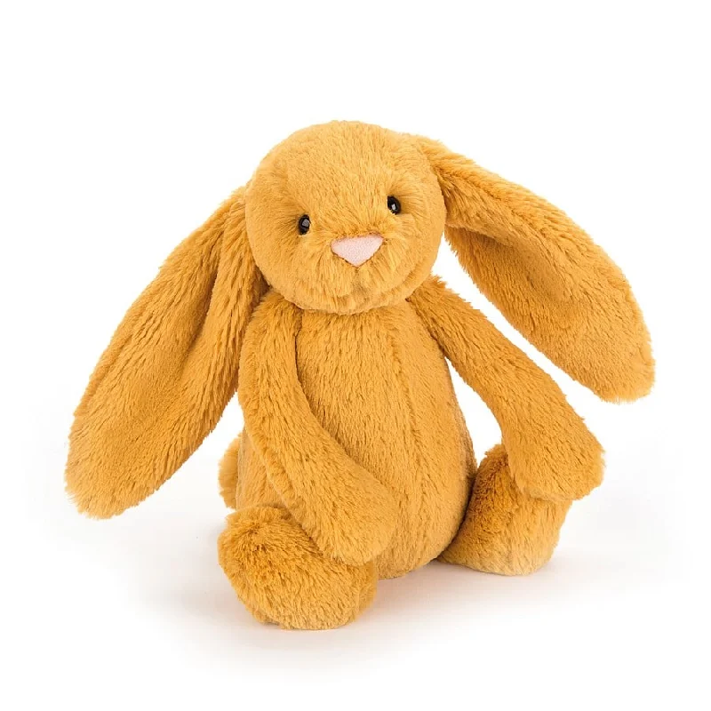 Cuddly and endearing Jellycat timeless appealJELLYCAT BASHFUL SAFFRON BUNNY LITTLE (SMALL) YELLOW 8X9X18CM Cuddly and endearing Jellycat timeless appealJELLYCAT BASHFUL SAFFRON BUNNY LITTLE (SMALL) YELLOW 8X9X18CM