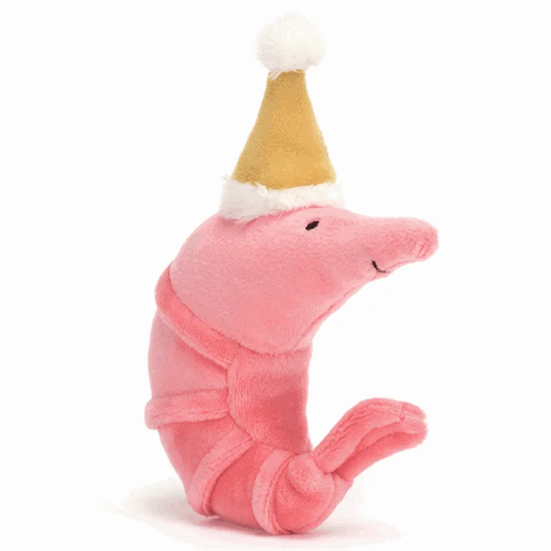 Cuddly and delightful Jellycat naptime buddiesJellycat Celebration Crustacean Shrimp 14 cm Cuddly and delightful Jellycat naptime buddiesJellycat Celebration Crustacean Shrimp 14 cm