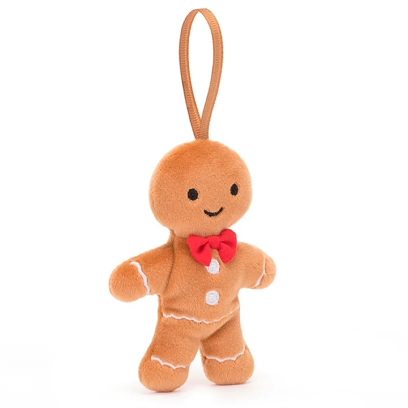 Cuddly and snuggly Jellycat snuggle partnersJellycat Festive Folly Gingerbread Fred 10 cm Cuddly and snuggly Jellycat snuggle partnersJellycat Festive Folly Gingerbread Fred 10 cm