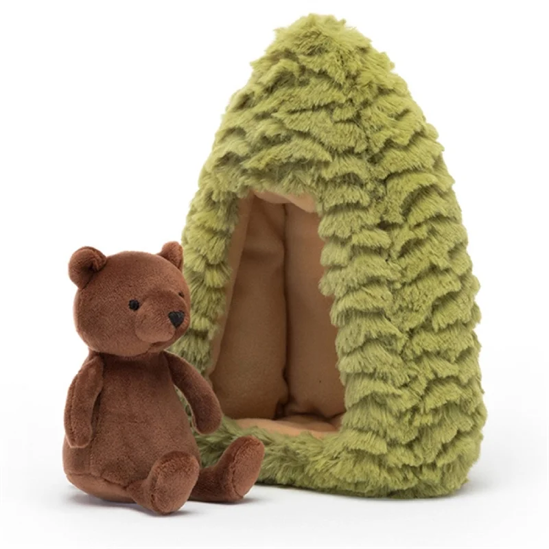 Cuddly and snuggly Jellycat snuggle partnersJellycat Forest Fauna Bear 19 cm