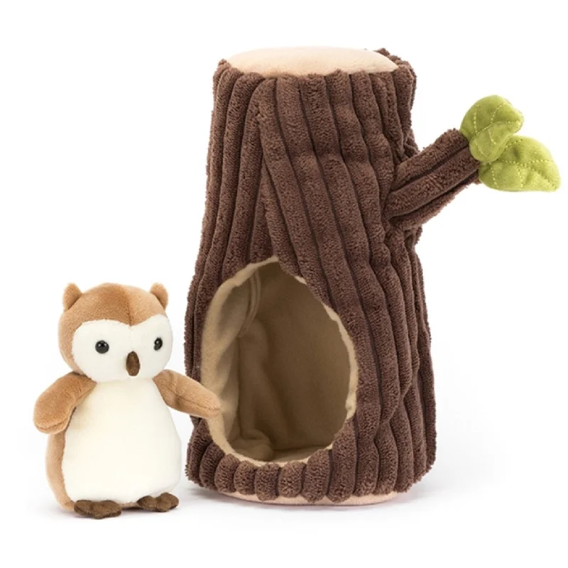 Huggable and charming Jellycat beloved by all ages.Jellycat Forest Fauna Owl 18 cm
