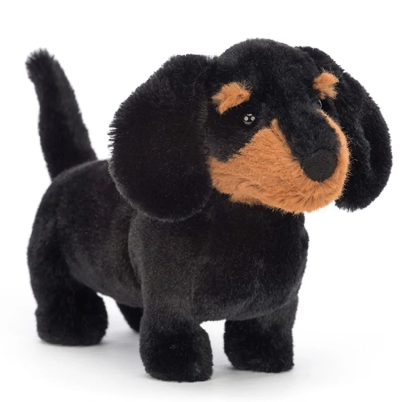 Soft and cozy Jellycat high-quality craftsmanshipJellycat Freddie Sausage Dog 13 cm