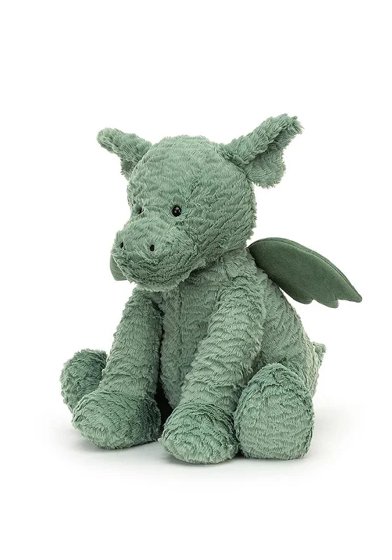 Cozy and delightful Jellycat companionsJellycat Huge Fuddlewuddle Dragon, Green