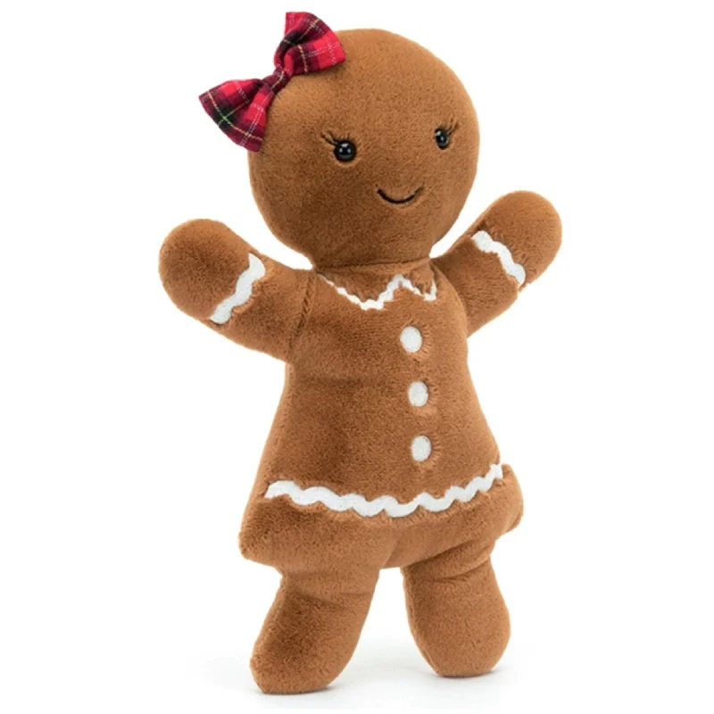 Adorable and plush Jellycat emotional support friendsJellycat Jolly Gingerbread Ruby 33 cm Adorable and plush Jellycat emotional support friendsJellycat Jolly Gingerbread Ruby 33 cm