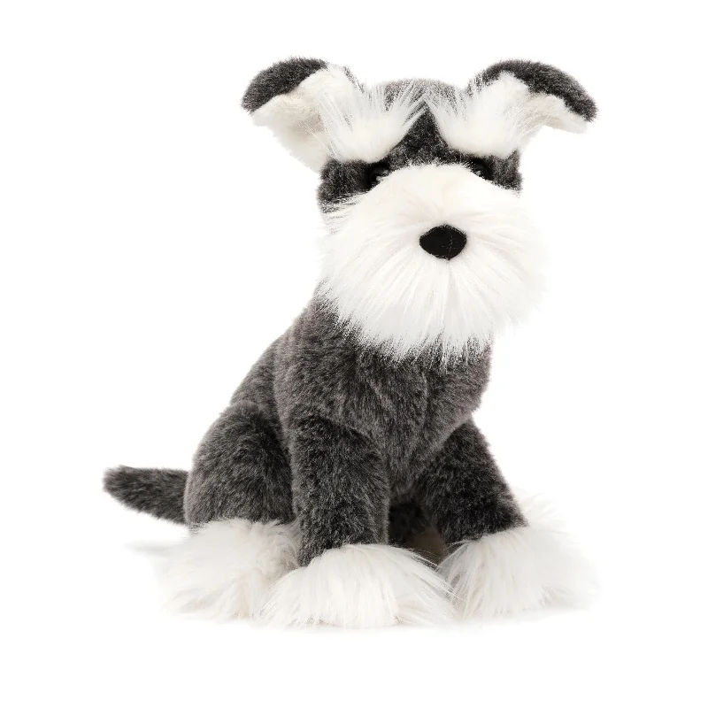 Soft and charming Jellycat designsJELLYCAT LAWRENCE SCHNAUZER GREY 11X10X24 CM