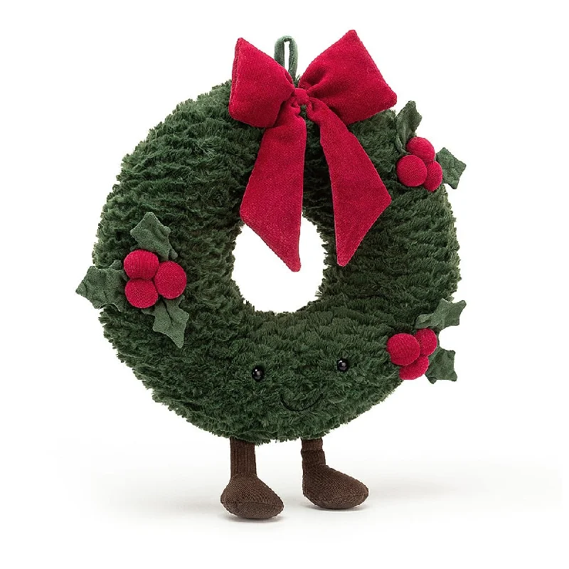 Huggable and comforting Jellycat creationsJellycat London Christmas Amuseable Wreath - Large Huggable and comforting Jellycat creationsJellycat London Christmas Amuseable Wreath - Large