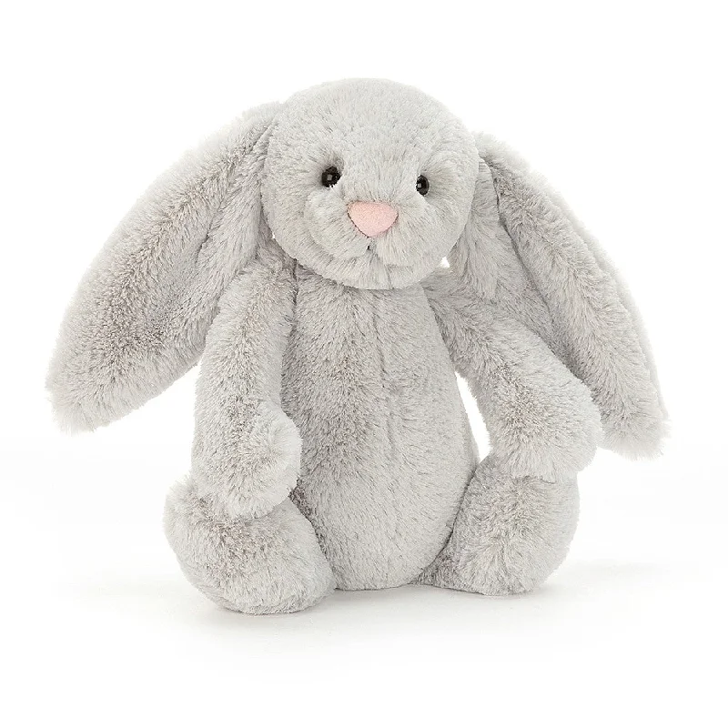 Fluffy and charming Jellycat itemsJellycat London Bashful Silver Bunny - Medium