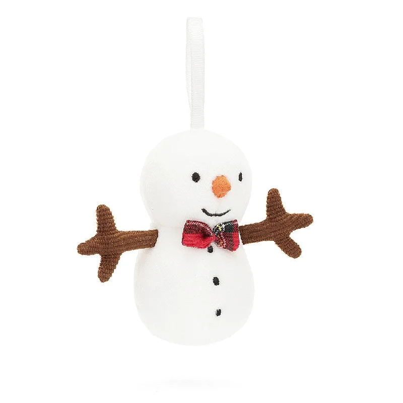Fluffy and charming Jellycat itemsJellycat London Festive Folly Snowman (2023)