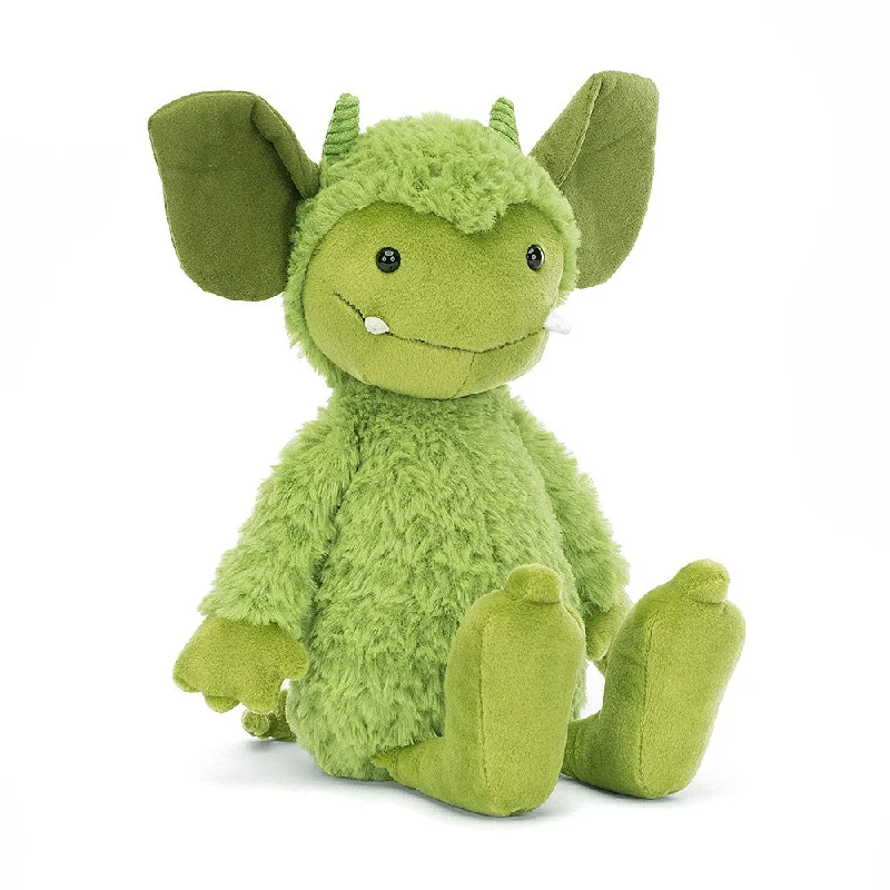 Huggable and charming Jellycat beloved by all ages.Jellycat London Grizzo Gremlin