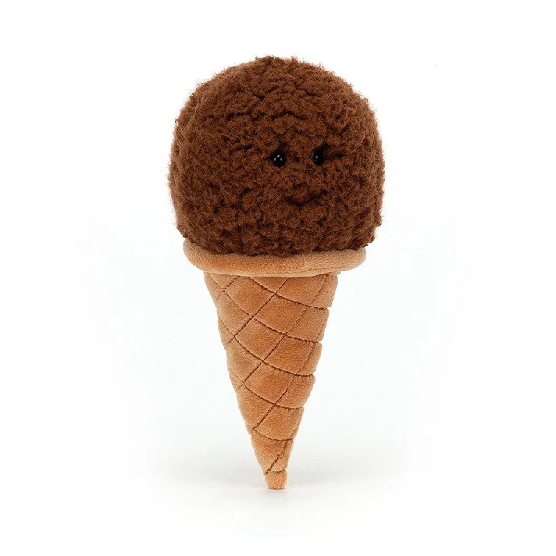 Soft and cozy Jellycat high-quality craftsmanshipJellycat London Irresistible Ice Cream Chocolate Soft and cozy Jellycat high-quality craftsmanshipJellycat London Irresistible Ice Cream Chocolate