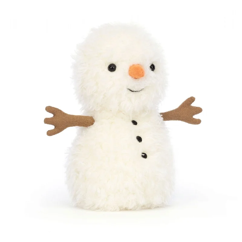 Plush and comforting Jellycat figuresJellycat London Little Snowman