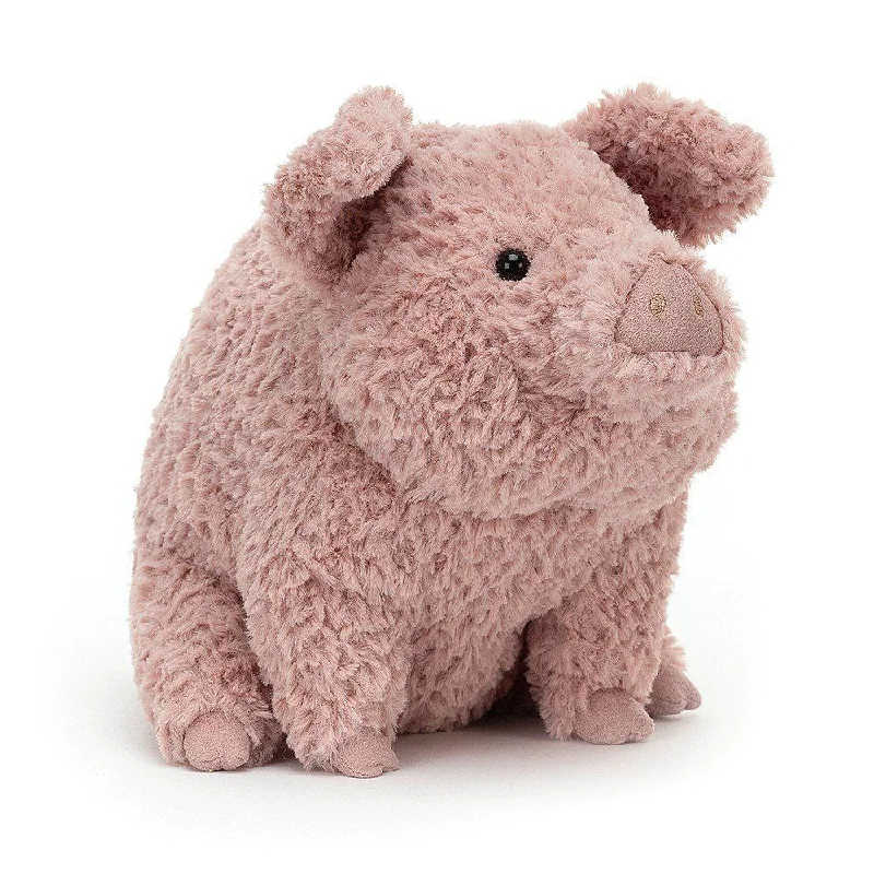 Huggable and charming Jellycat beloved by all ages.Jellycat London Rondle Pig (Retired Design) Huggable and charming Jellycat beloved by all ages.Jellycat London Rondle Pig (Retired Design)