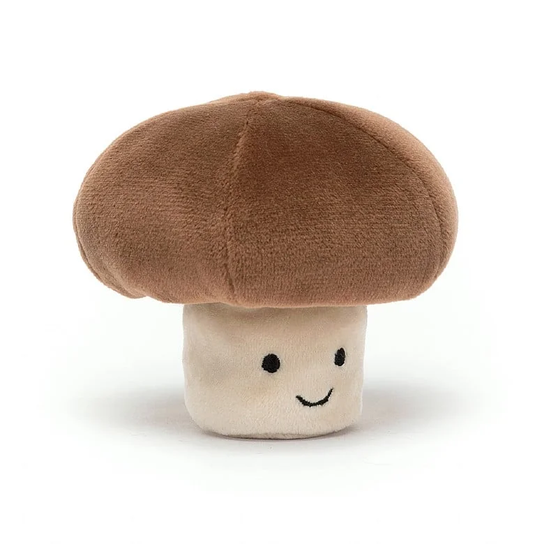 Soft and cozy Jellycat high-quality craftsmanshipJellycat London Vivacious Vegetable Mushroom Soft and cozy Jellycat high-quality craftsmanshipJellycat London Vivacious Vegetable Mushroom