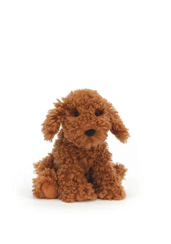 Adorable and gentle Jellycat friendsJellycat Medium Cooper Labradoodle Puppy, Rust