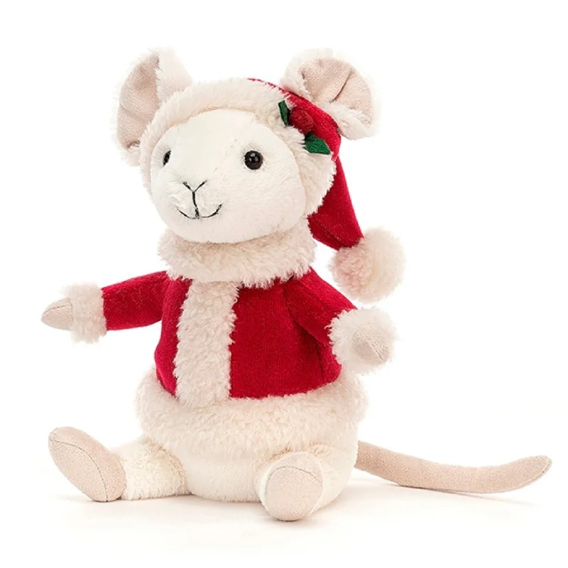 Sweet and endearing Jellycat stuffiesJellycat Merry Mouse 18 cm