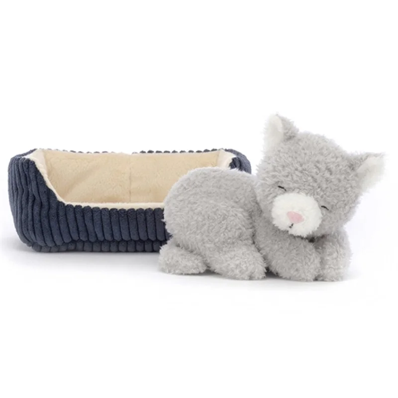 Cuddly and delightful Jellycat naptime buddiesJellycat Napping Nipper Kat 10 cm