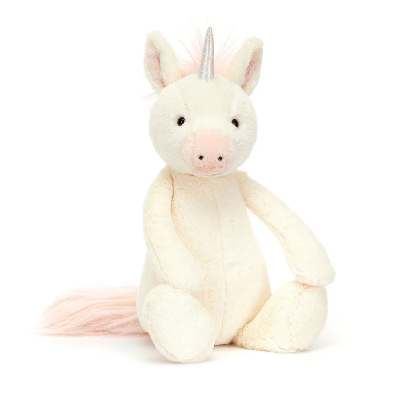 Colorful and vibrant plush creationsJellyCat Original Bashful Unicorn