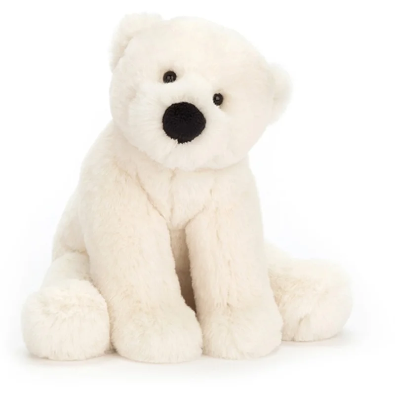 Cozy and gentle Jellycat attention to detailJellycat Perry Polar Bear 19 cm