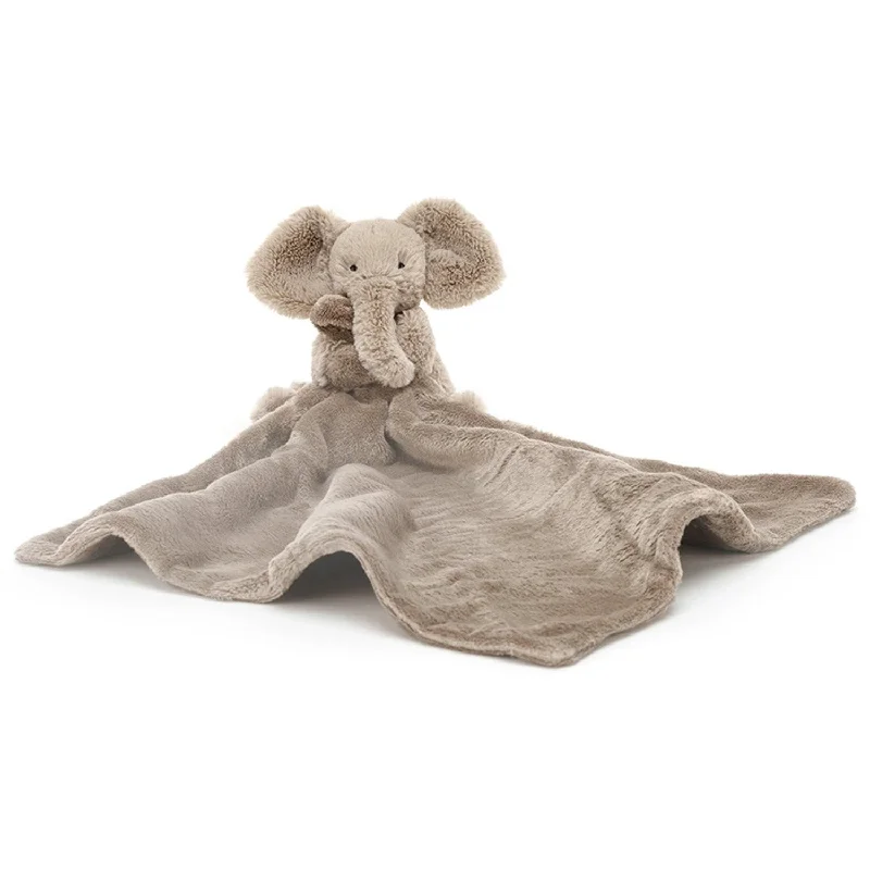 Fluffy and comforting Jellycat superior materialsJellycat Smudge Elefant Nusseklud