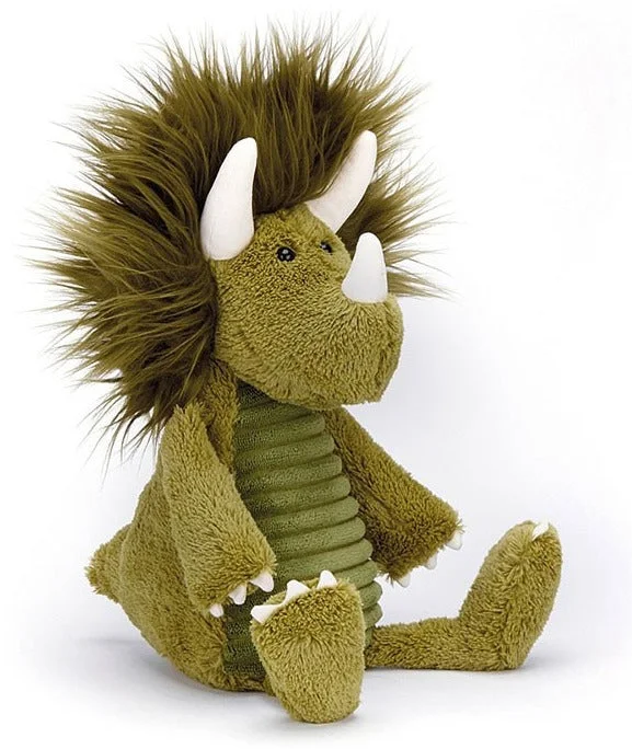 Soft and endearing Jellycat plushiesJellycat Snagglebaggle Dennis Dino